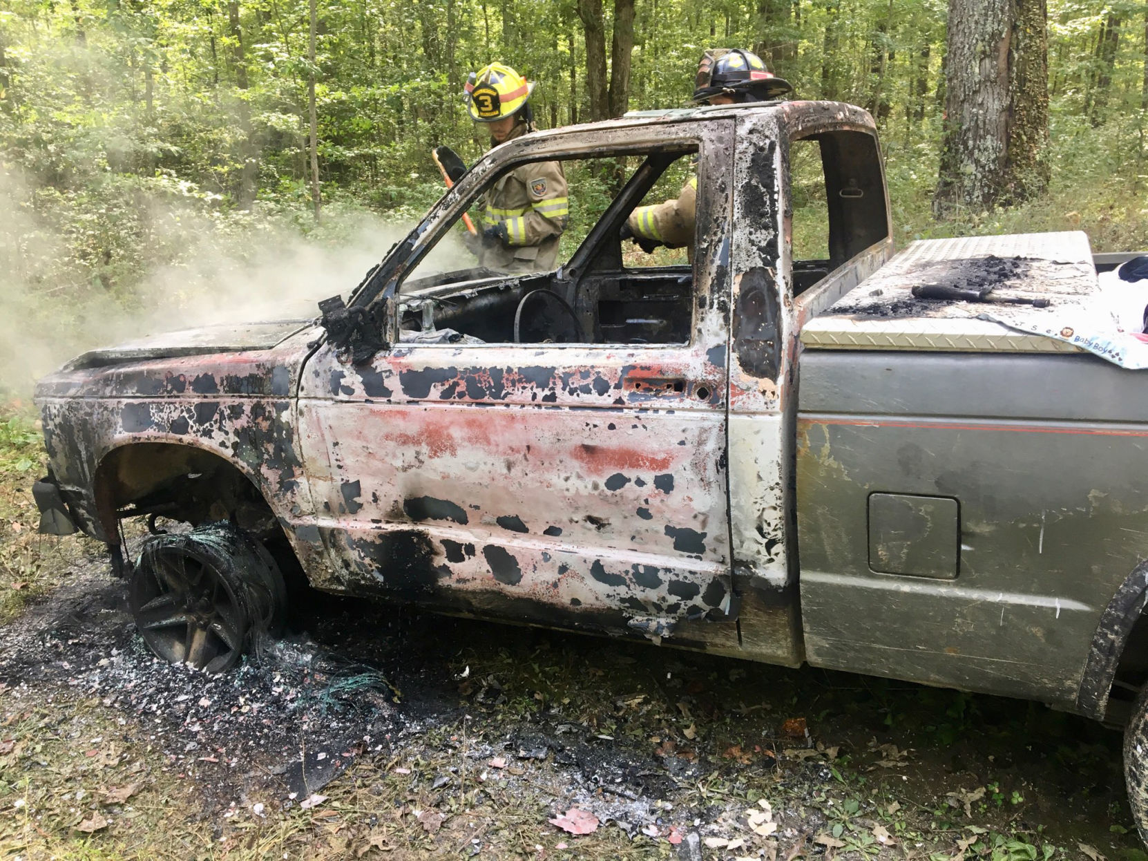 Tellico Plains vehicle fire